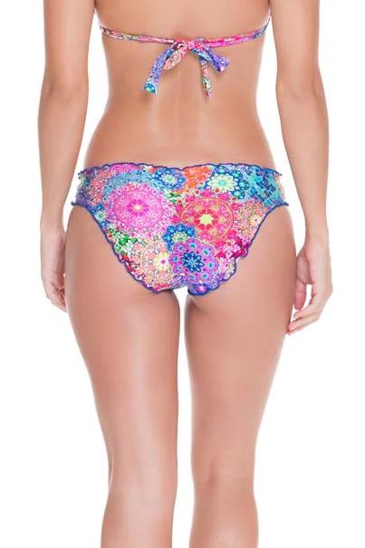 Luli Fama Sunburst Full Ruched Back Bttom